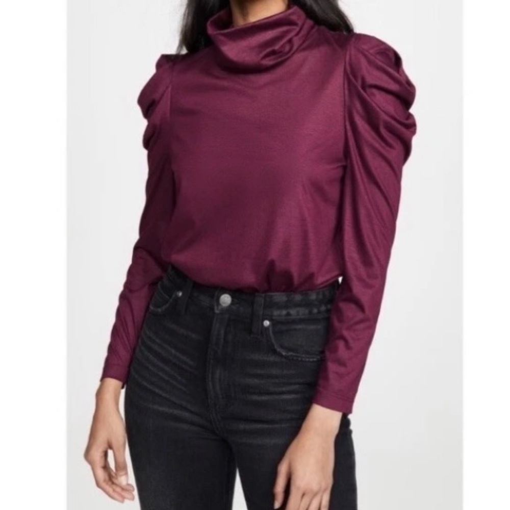 Enza Costa Puff Sleeve Top